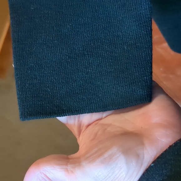 CATHERINE MALANDRINO* long sleeve 2pkt 1 button closure notch collar lapel sweat - Picture 3 of 10